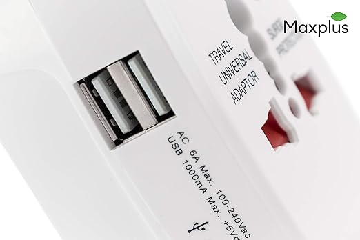 Mobile Charger with Multiple Ports and Detachable Cable