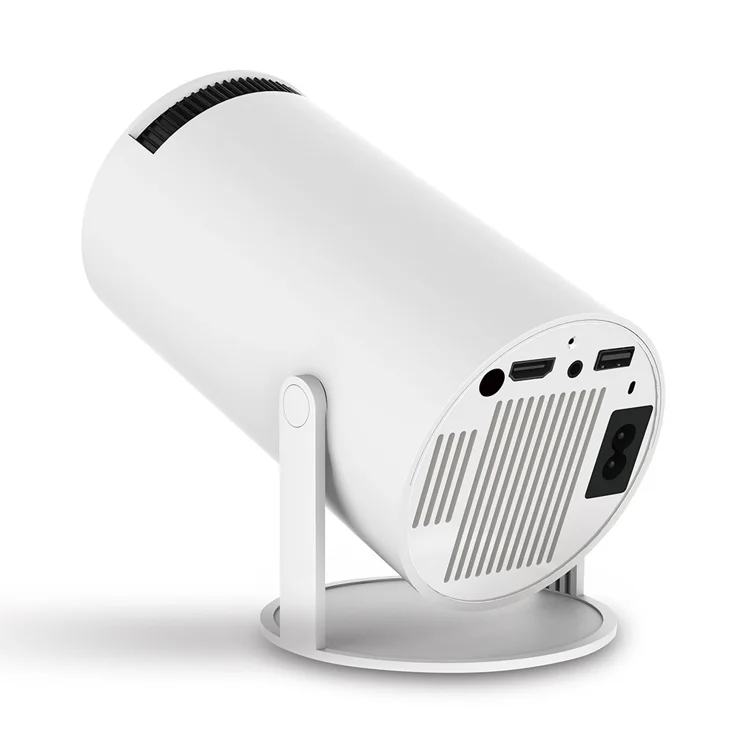 HD Android 11 Projector WiFi 6/BT 5.0 180° Rotation Auto Keystone (4500 Im /1 Speaker /Wireless / Remote Controller) Portable Projector