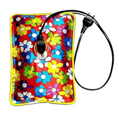 Tech novo - Electric Heating Pad with Hot Water Bag, Heat Pouch, Hot Water Bottle Bag for Relieving Hand and Back Pain (Multicolor)