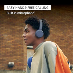 Sony WH-CH520 Up to 50 hours of playback with wireless on-ear Bluetooth headphones with a microphone,