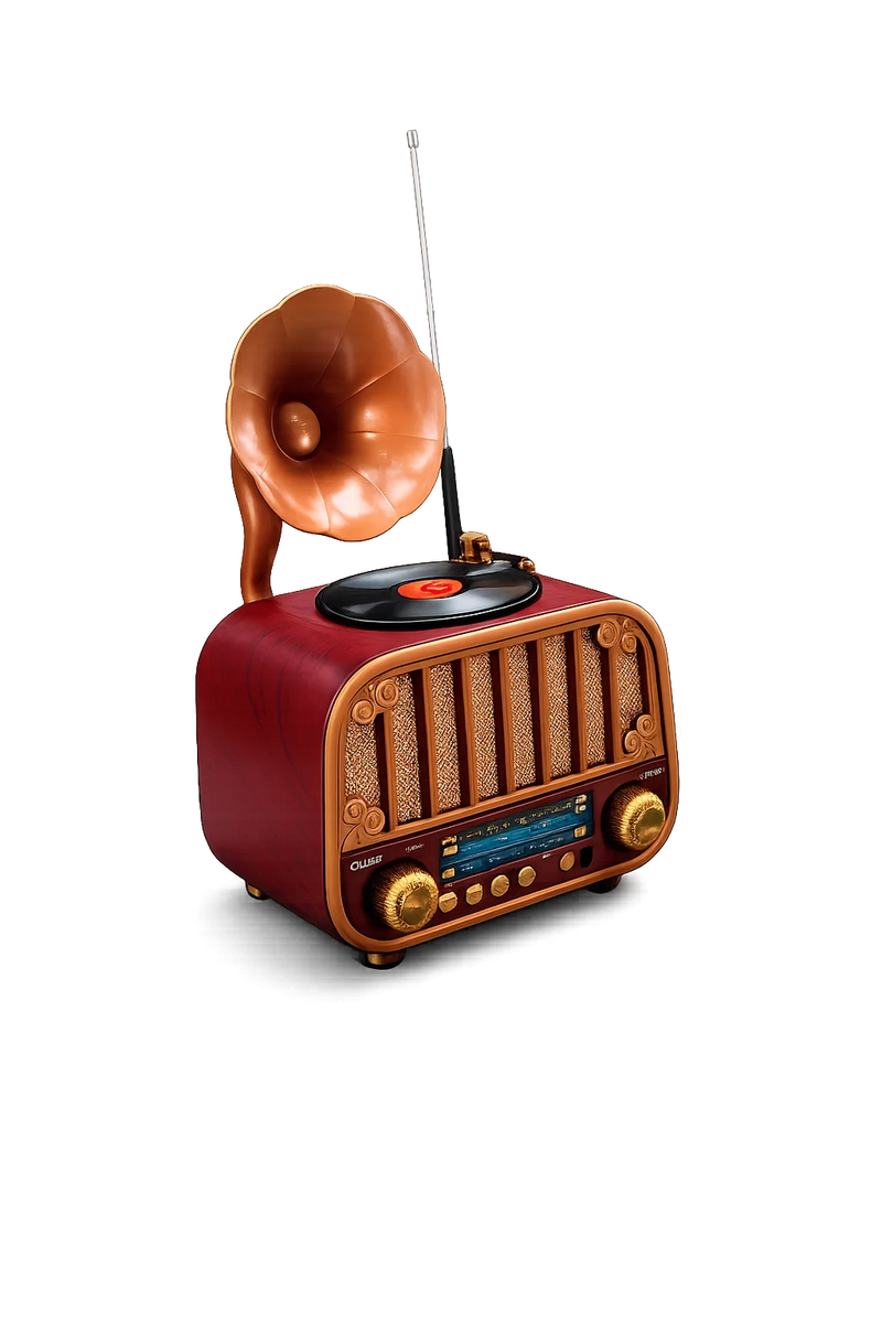 Retro Radio Speaker – Vintage Soul, Modern Sound