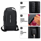 3-in-1 Gimbal Stabilizer & Fashion Sling mini travel bag Combo