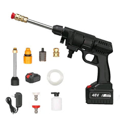 High Pressure Water Gun – Wireless High Pressure Washer for Car & Bike Cleaning
