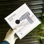 Massage Gun | Strike Handheld Percussion Massage Gun with Interchangeable Massage Heads