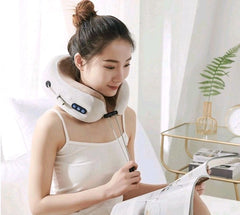 New Rechargeble U-Shaped Travel Neck Massage Pillow