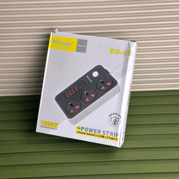 Hitage EW-41 Pro Power Strip | 2000W