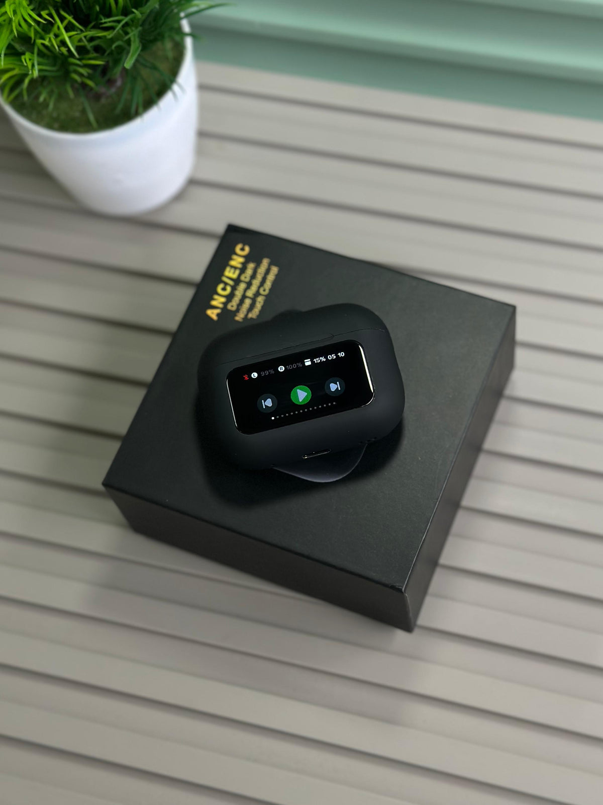 SMART AIRPODS PRO DISPLAY WITH ACTIVE ANC + ENC