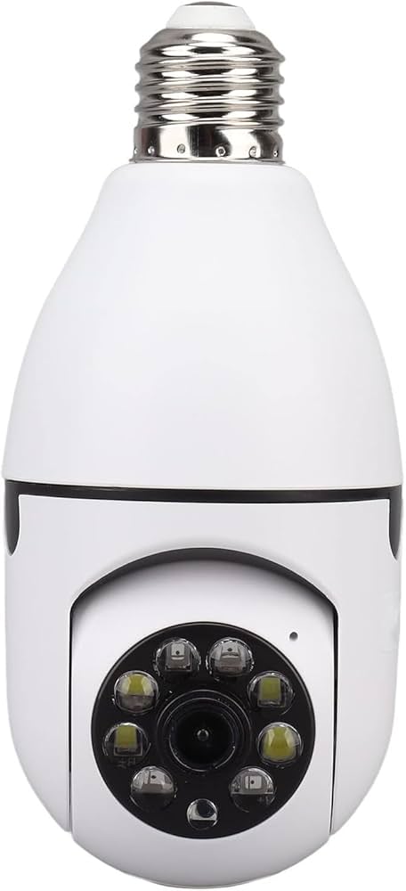 Smart Security , Bulb WiFi Camera