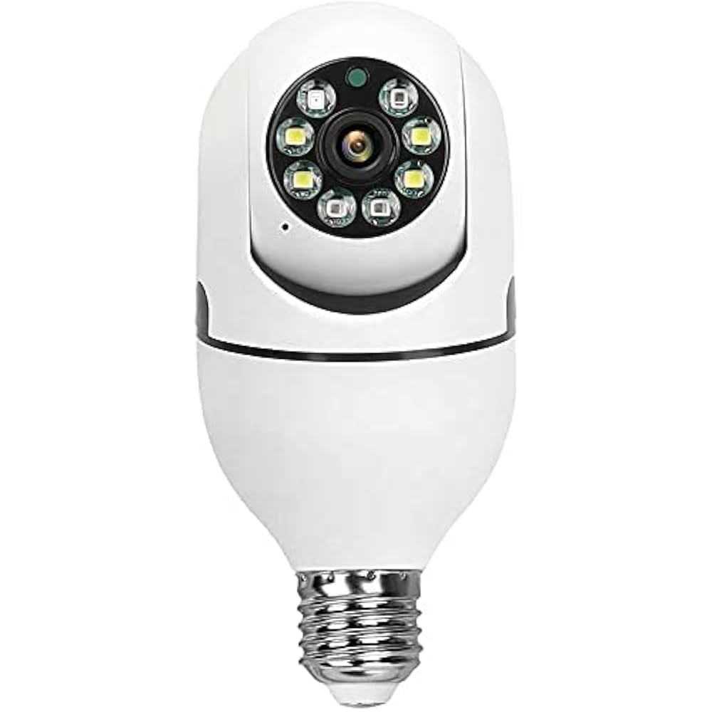 Smart Security , Bulb WiFi Camera