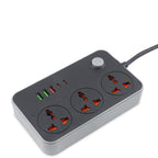 Hitage EW-41 Pro Power Strip | 2000W | 3 Power Sockets