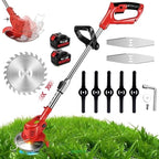 Electric Grass Cutter with Dual Battery 24Vf – High-Power Brush Cutter for Garden & Farm Use