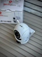 WiFi Smart Camera – HD Night Vision | Motion Detection | Two-Way Audio | 360° Home Security
