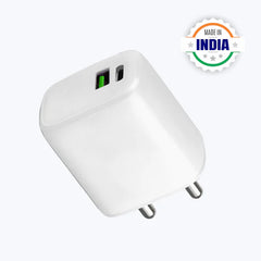 ZEBRONICS - 20W | 3A ADAPTOR WITH USB/TYPE-C PORT