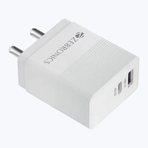 ZEBRONICS -25W | PD | USB MOBILE ADAPTOR
