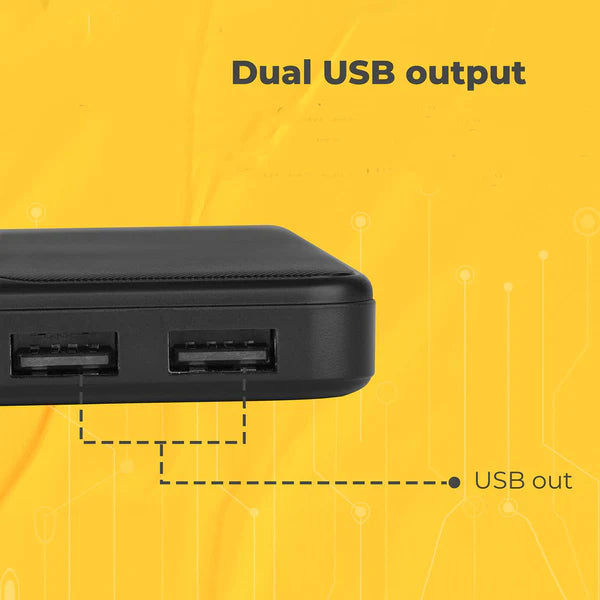 ZEBRONICS POWERBANK - 10000 5V | 2A