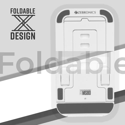 ZEBRONICS MOBILE PHONE STAND BLACK | WHITE