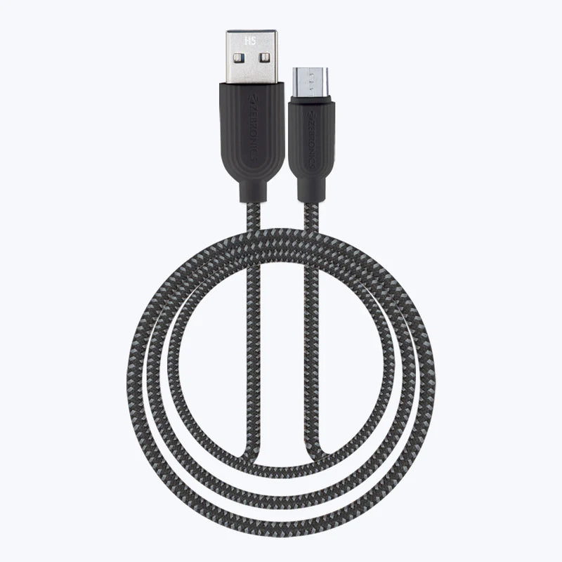 ZEBRONICS ICRO USB CABLE (BRAIDED)