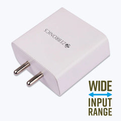 (45W CHARGER) ZEBRONICS MOBILE ADAPTOR