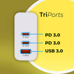 ZEBRONICS - (65W GaN CHARGER) Laptop and Mobile Adapter