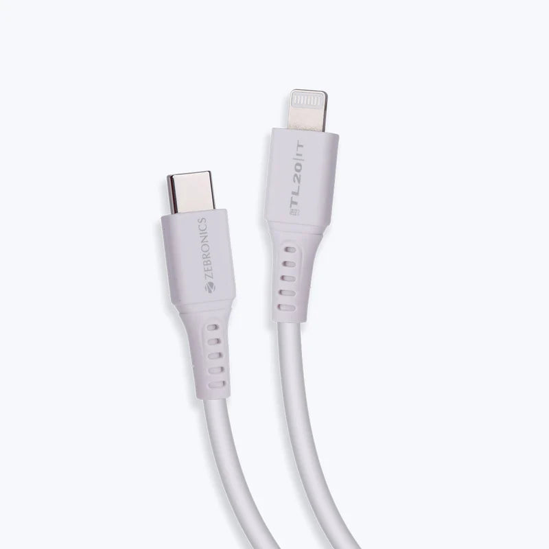 ZEBRONICS TYPE C TO LIGHTING CABLE