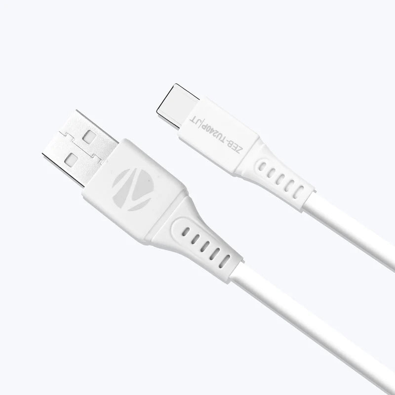ZEBRONICS TYPE C CABLE (WHITE)