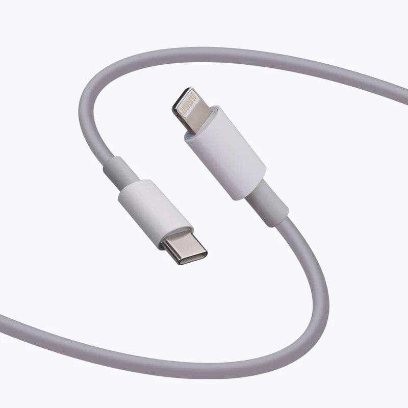 ZEBRONICS TYPE C TO LIGHTING CABLE(LIGHT GREY)
