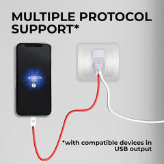 ZEBRONICS - 20W PD | 18W USB MOBILE ADAPTOR