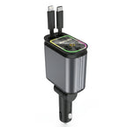 4-in-1 Starry Sky Laser Car Charger &amp; Evil Eye Solar LED Decorative Light