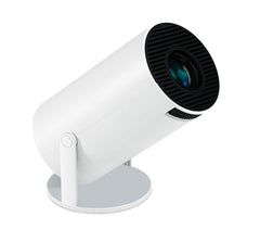 HD Android 11 Projector WiFi 6/BT 5.0 180° Rotation Auto Keystone (4500 Im /1 Speaker /Wireless / Remote Controller) Portable Projector