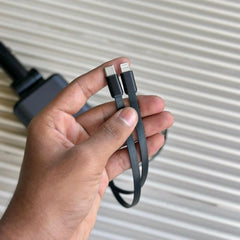 4 in 1 Starry Sky Car Charger – Fast Charging + Ambient Light Projector (Type-C, iOS, USB, PD 3.0) ₹ 899  ONLY